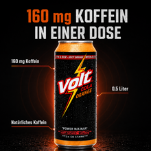 VOLT Power Mix-Max – 160 mg natürliches Koffein in einer 0,5-l-Dose